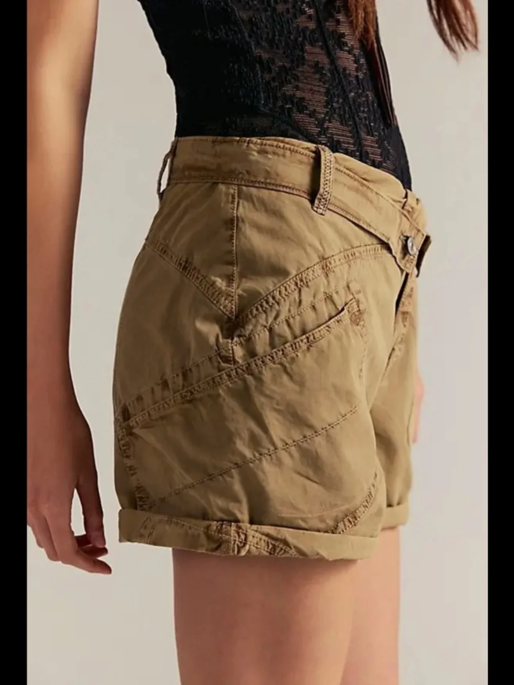 NWT Free People We the Free Stevie Cuffed Shorts